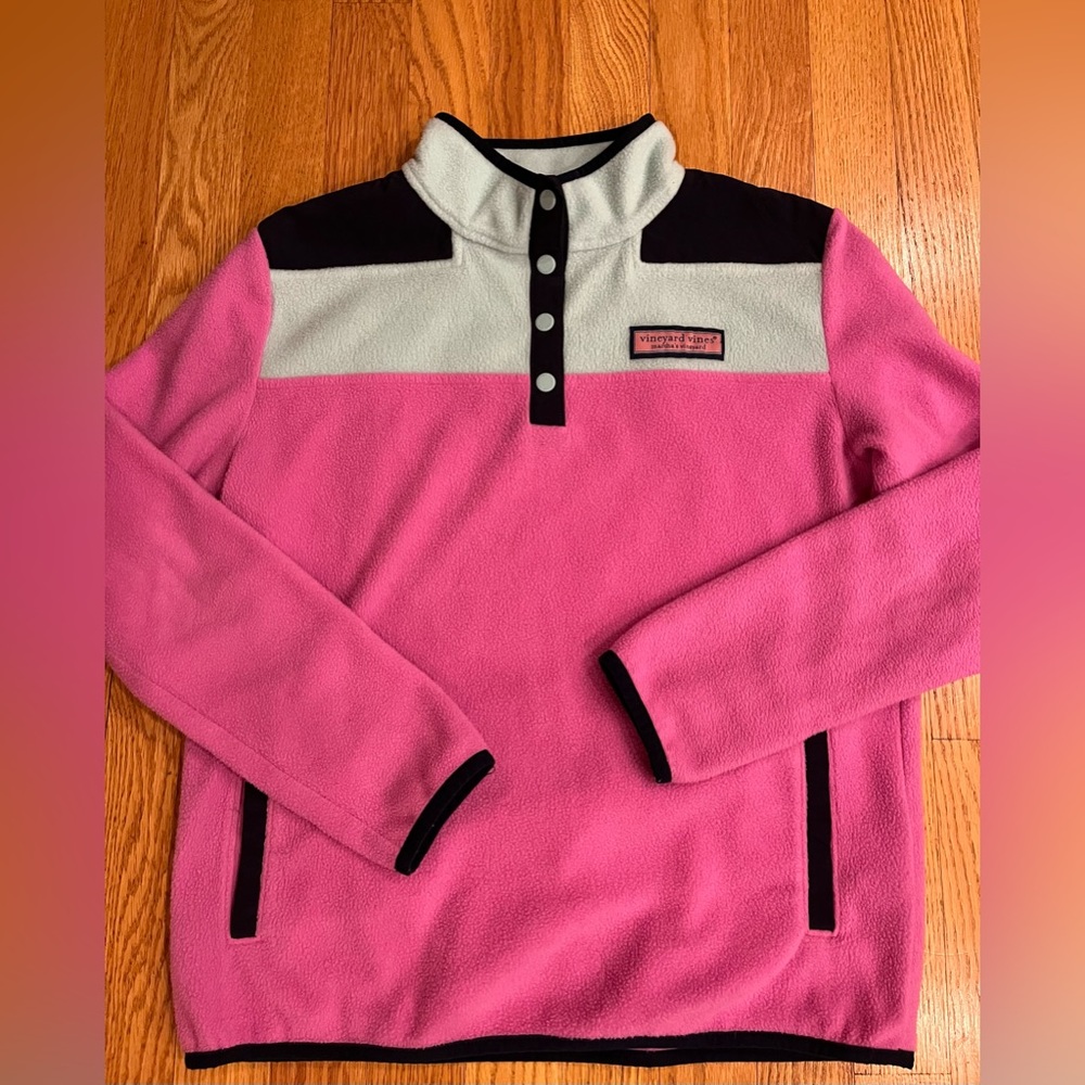 Girls Vineyard Vines fleece size Large